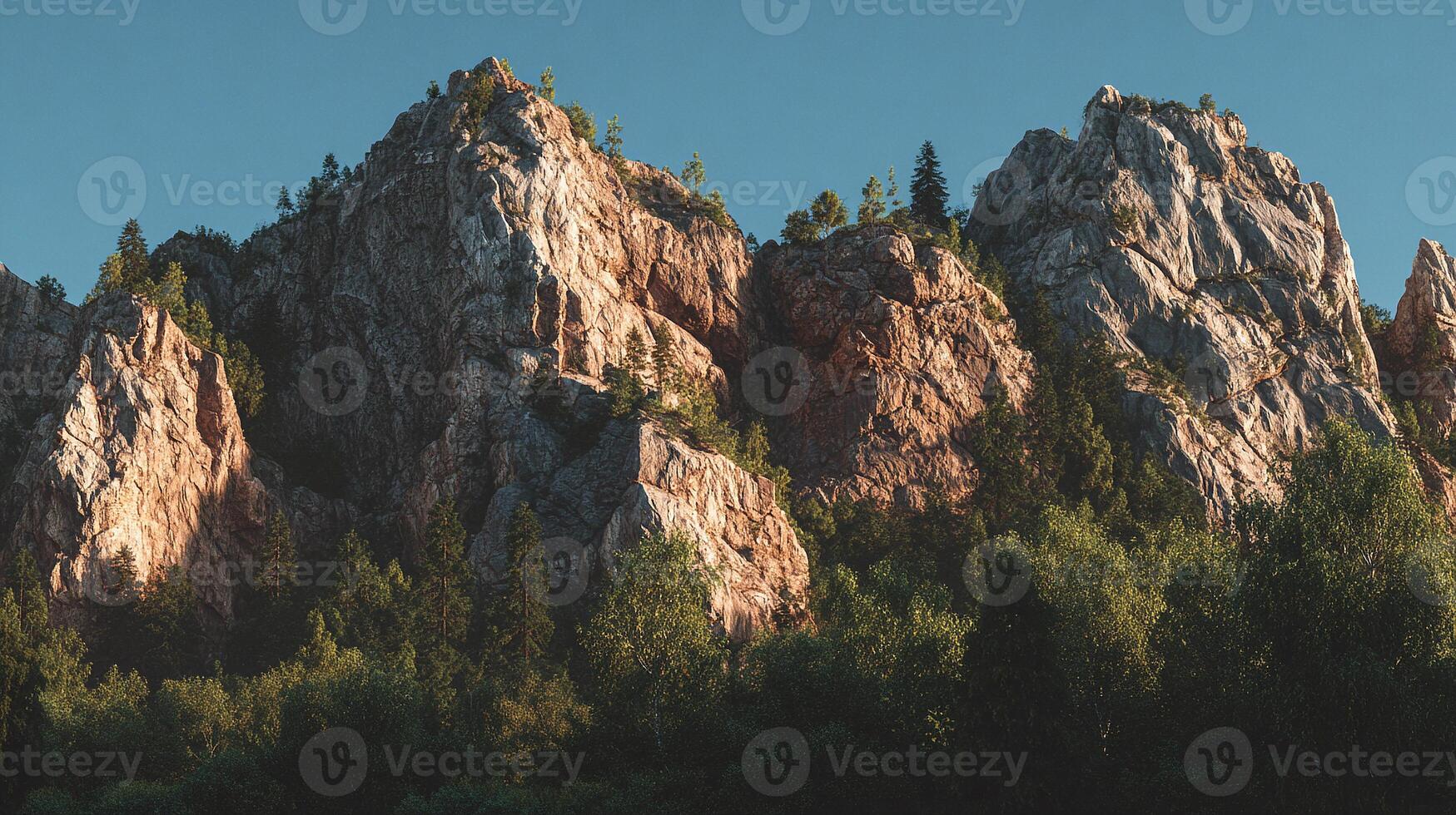 Serene photorealistic image of textured outdoor beauty and natural beauty photo