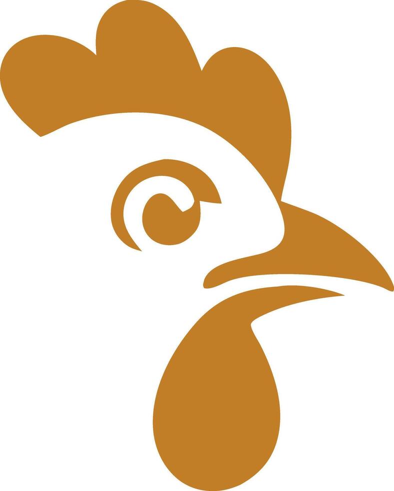 Modern Hen Logo Design Elements vector