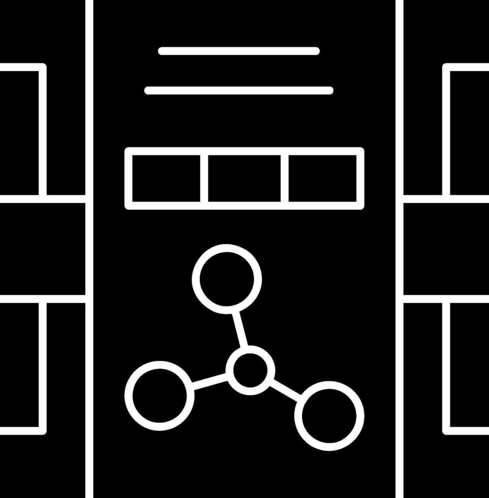 Film Distribution Glyph Icon vector