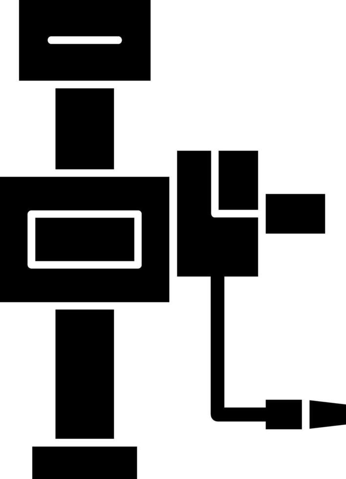 Colonoscopy Glyph Icon vector