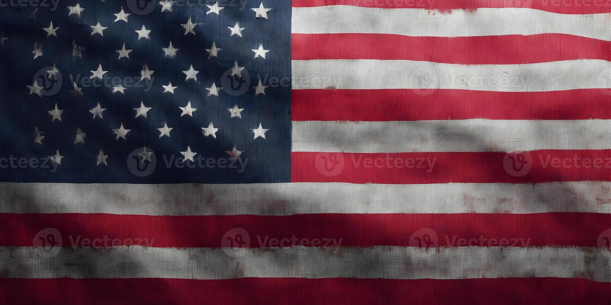 the american flag is shown in this image photo