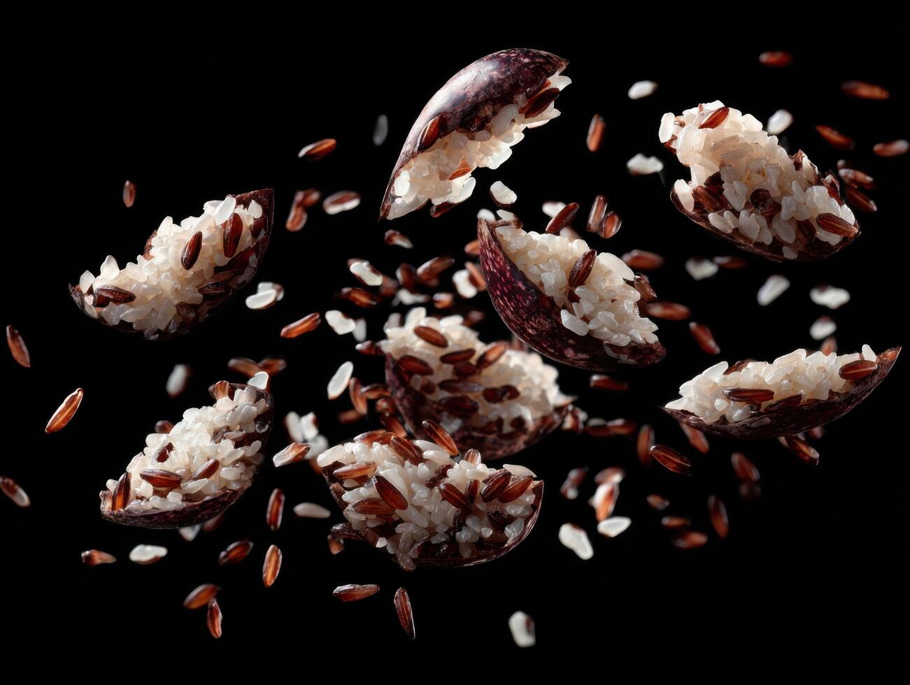 A Simple And Rustic Cascade Of Gallo Pinto photo