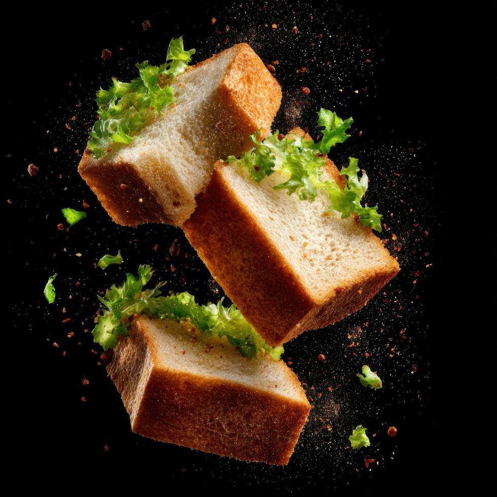 A Separated Explosion Of Bunny Chow Elements photo