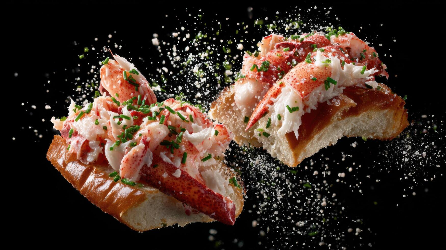 A Showcase Of Individual Lobster Roll Components photo