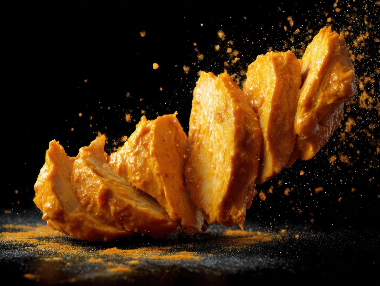 A Cascade Of Smooth And Rich Butter Chicken photo