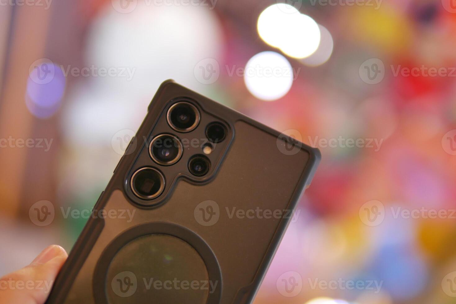 Capturing moments smartphone photography vibrant atmosphere tech environment close-up view modern trends photo