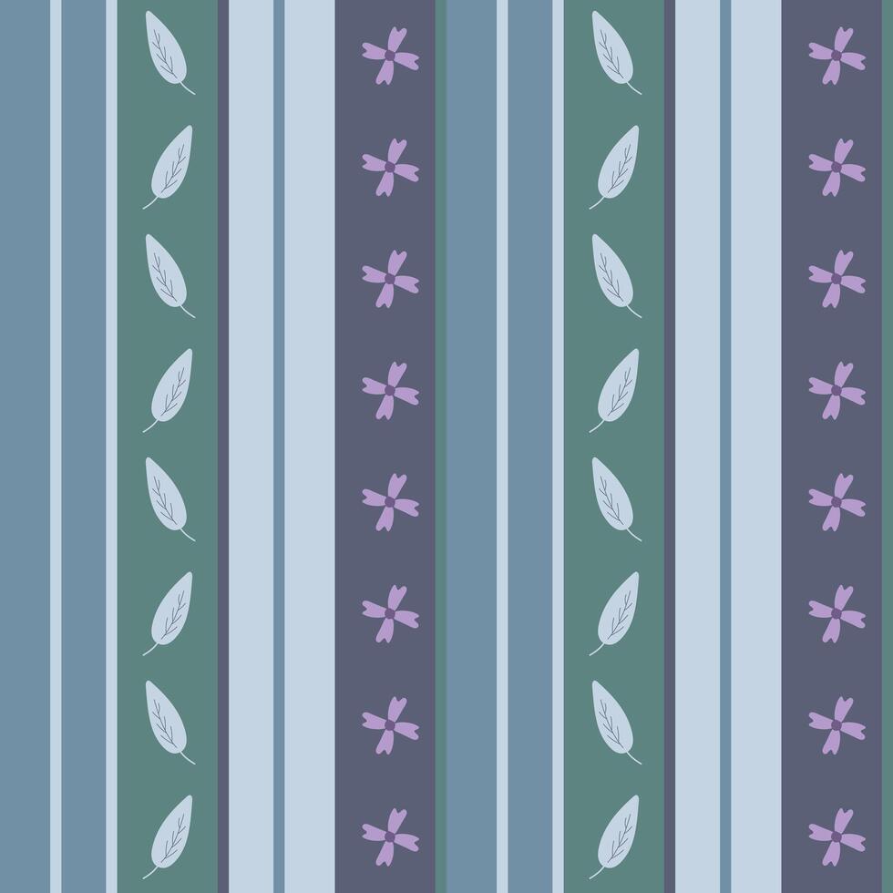 colorful garden-style stripes vector