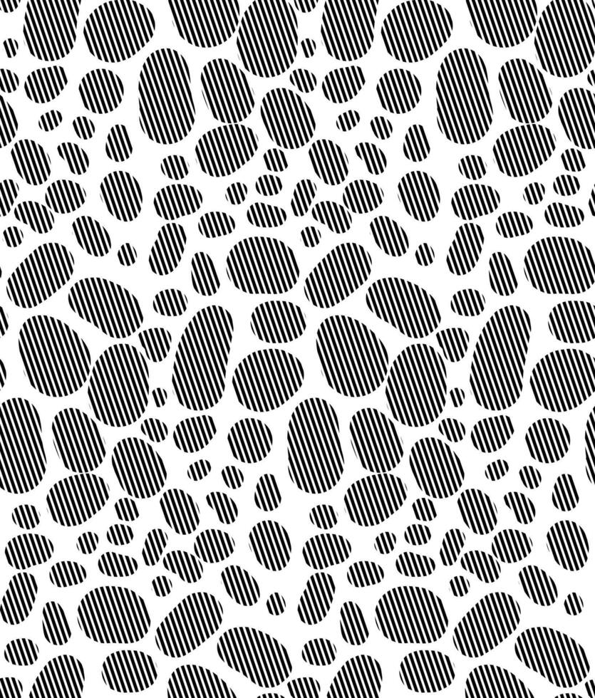 Monochrome Giraffe skin pattern. Seamless pattern vector