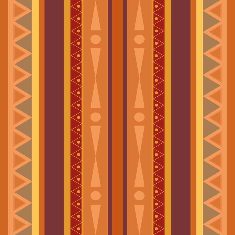 Seamless Ethno pattern. Geometric tribal texture for wallpaper and wrapping paper vector