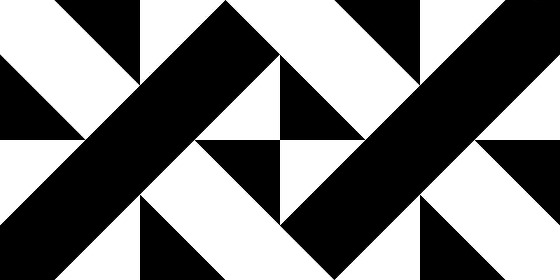 Black and white parquet. Abstract seamless pattern vector