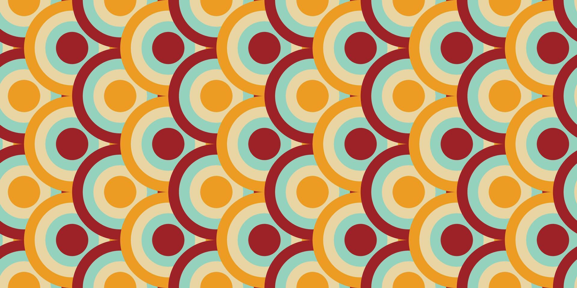 abstract circle pattern vector