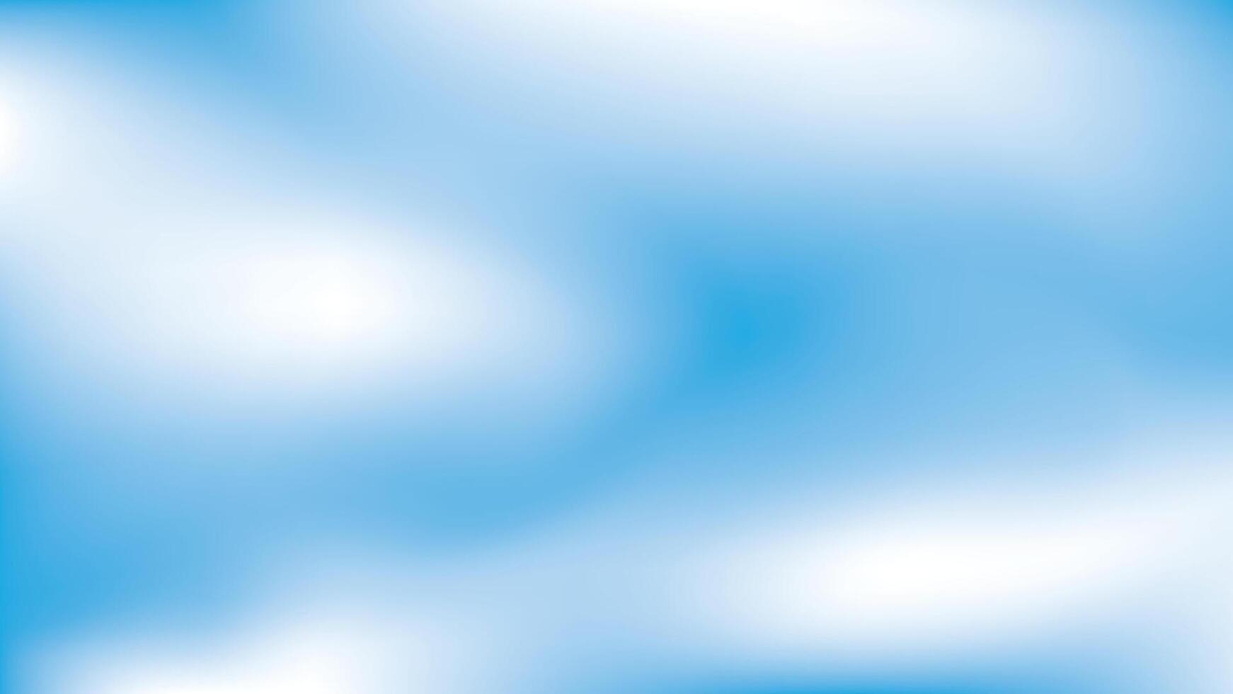 Beautiful clouds, abstract white and blue color gradient background,eps 10. vector