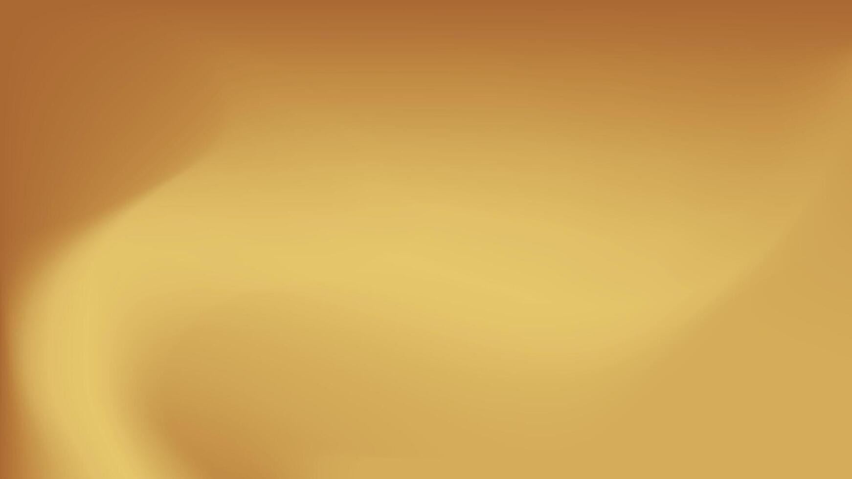 Gold abstract blurred gradient background, eps10. vector