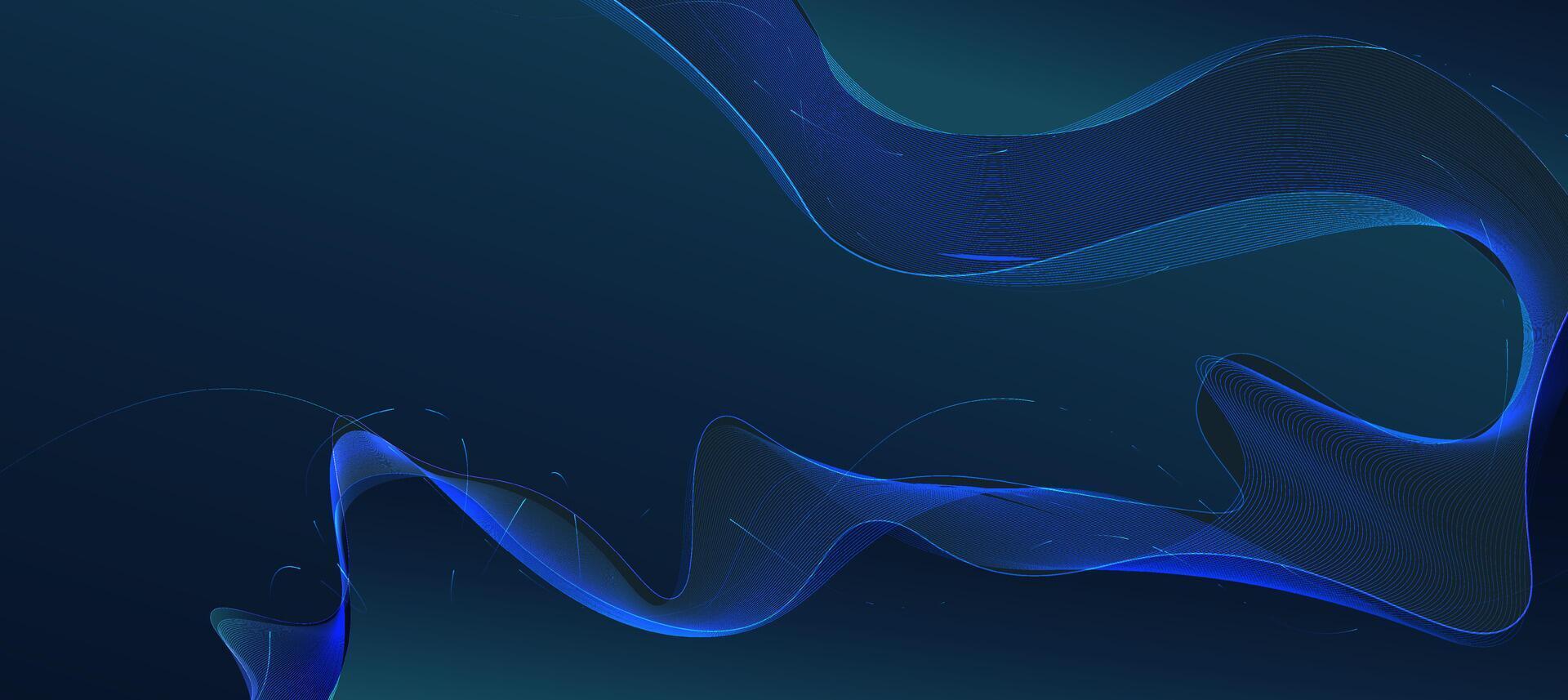 blue abstract background polygon elegant background vector