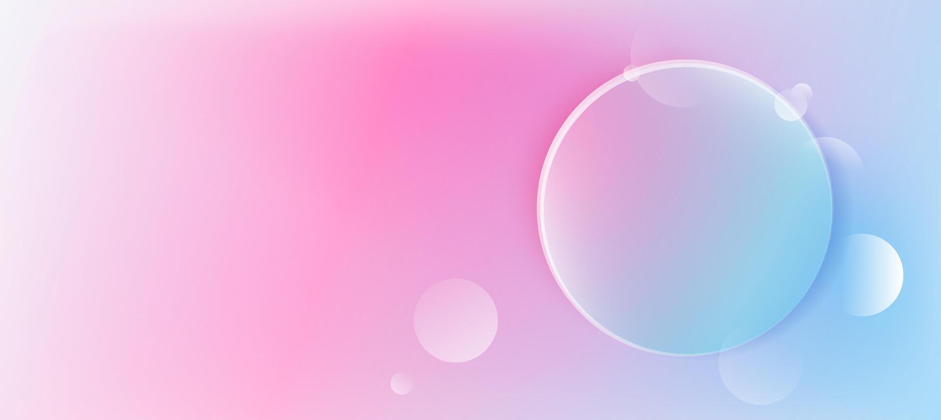 pink and light blue Color gradient background, Minimalist design gradient colorful background illustration for presentation product on ads social media vector