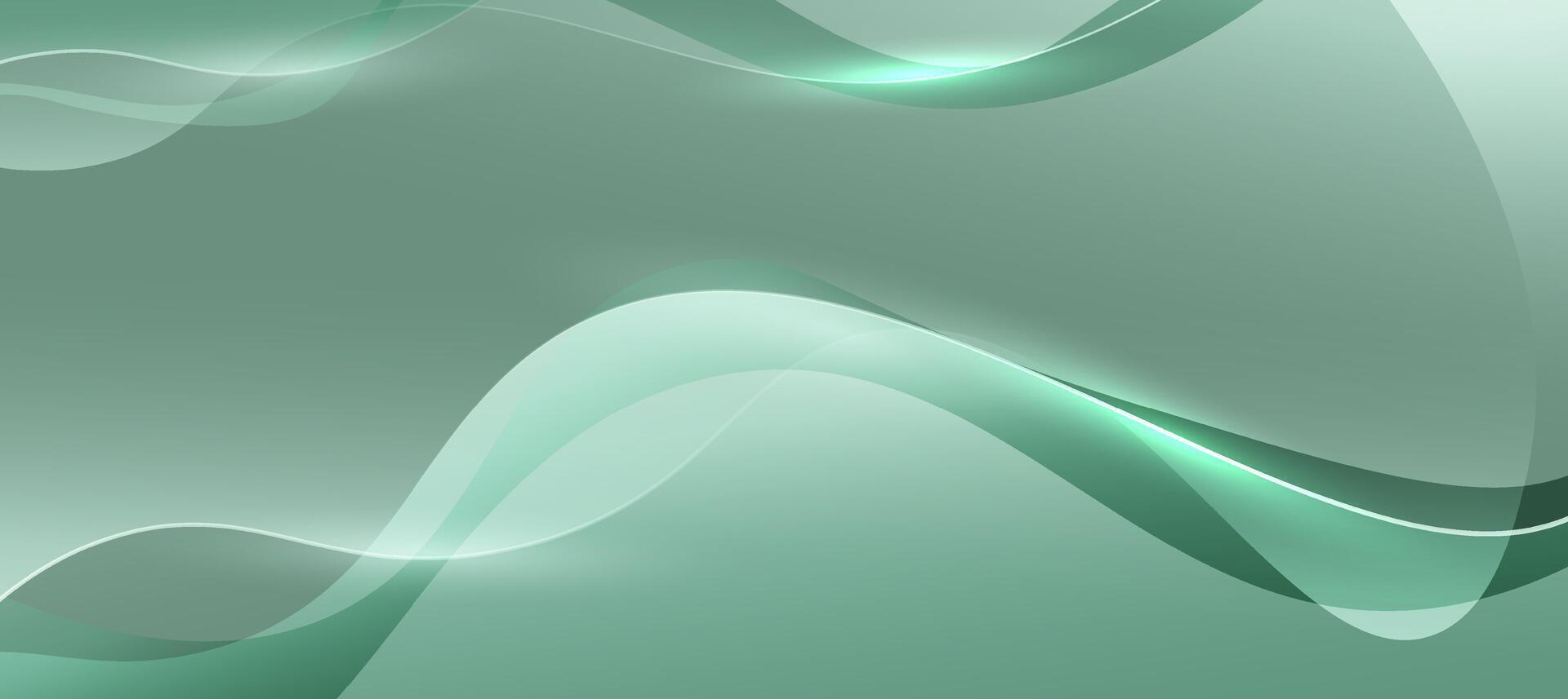 Minimalist abstract fluid pastel color background , light green with light white liquid gradient background for presentation branding or business template vector