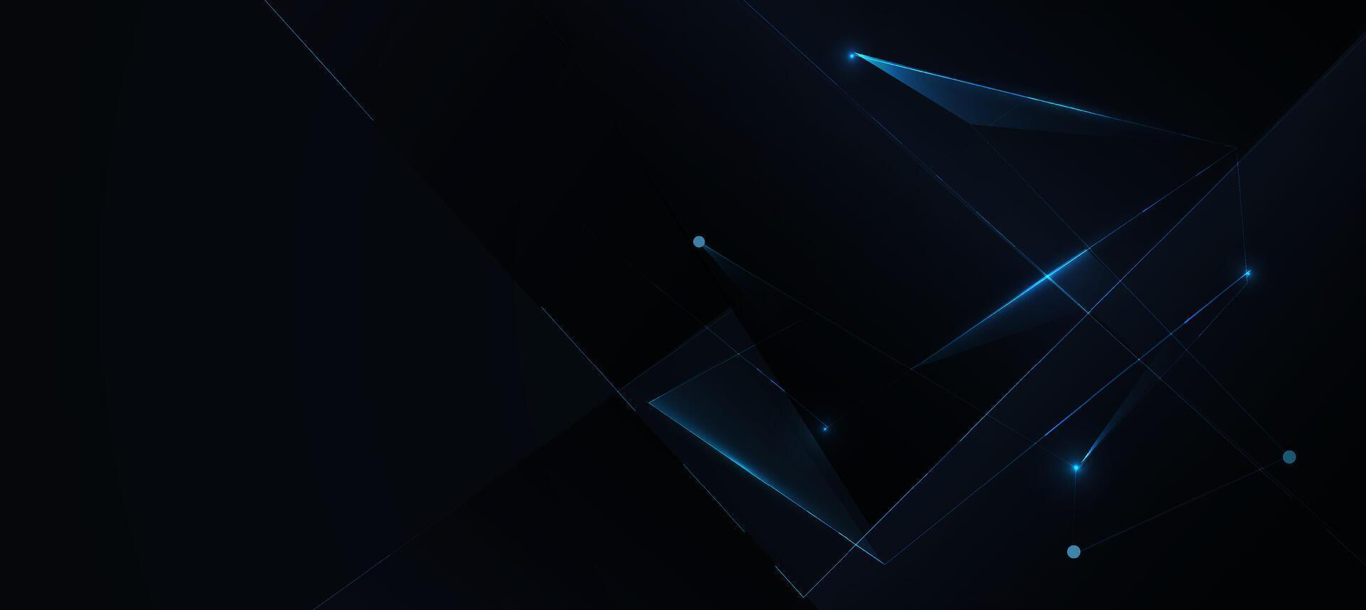 Abstract blue digital background vector