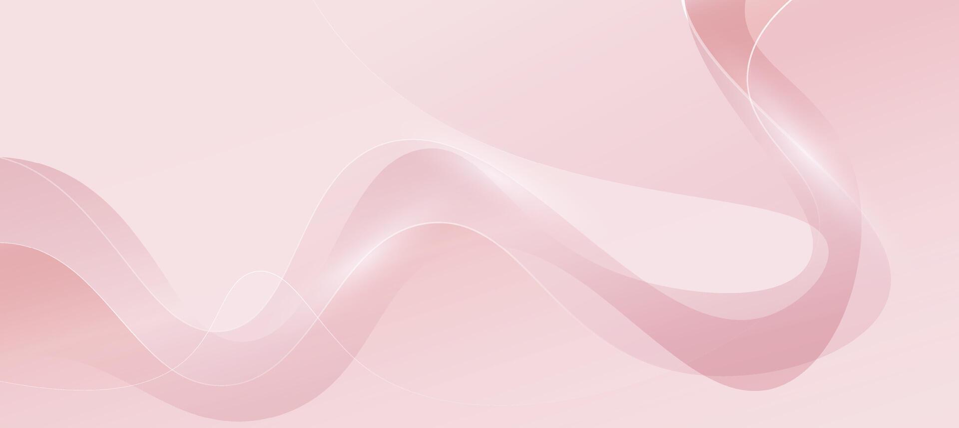 Minimalist abstract fluid pastel color background , light pink with light white liquid gradient background for presentation branding or business template vector