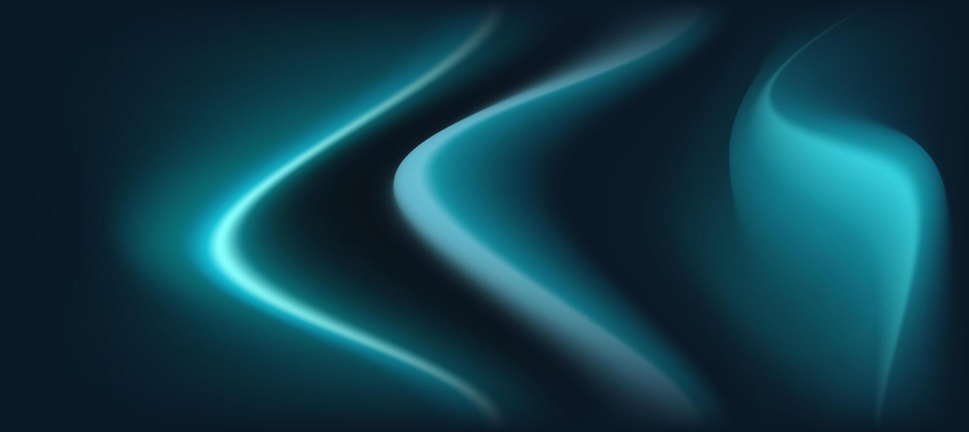 Minimalist abstract background , blue neon lights blurry background for presentation branding or business template vector