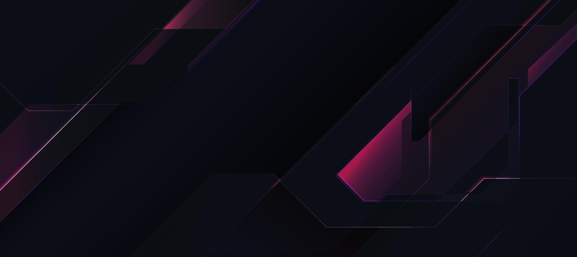 Abstract purple tech vector