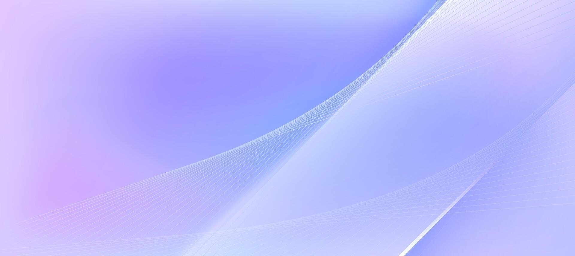 Purple and Blue Gradient Abstract Wave Background vector