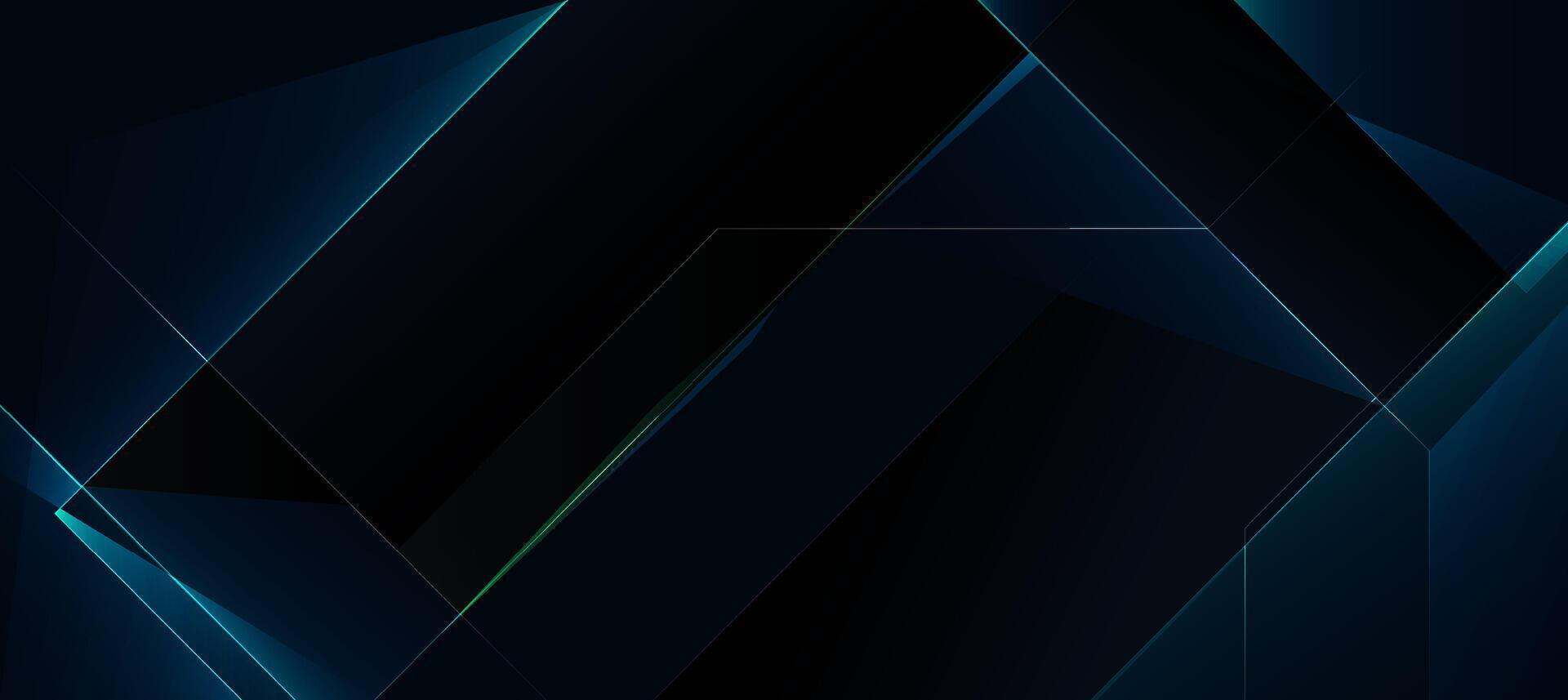 abstract green digital diagonal line with geometric vector