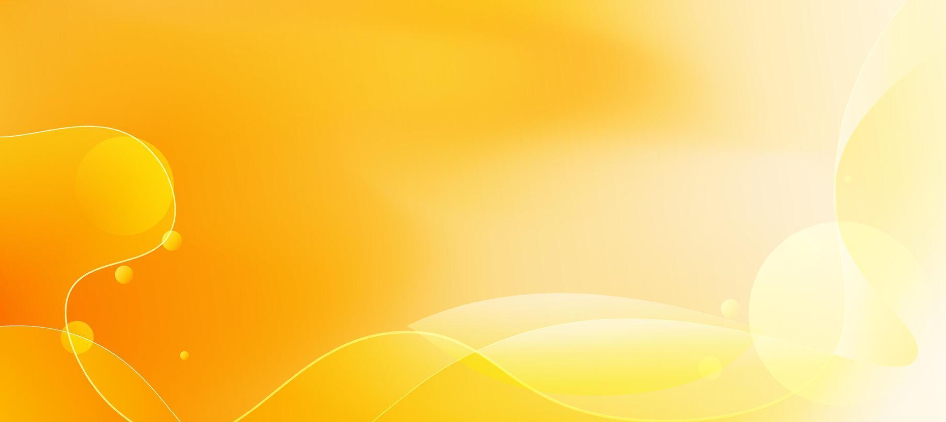 Yellow and white Color gradient background, Minimalist design gradient colorful background illustration for presentation product on ads social media vector