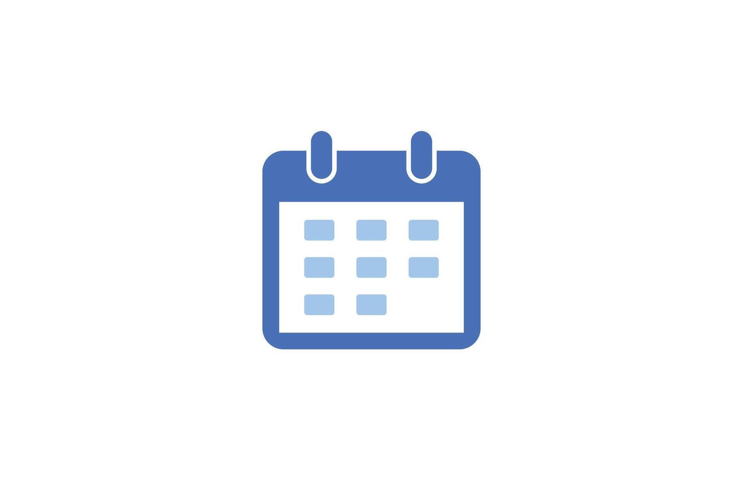Calendar Icon collection. Set of calendar symbols. Meeting Deadlines icon. Calendar or appointment flat icon vector