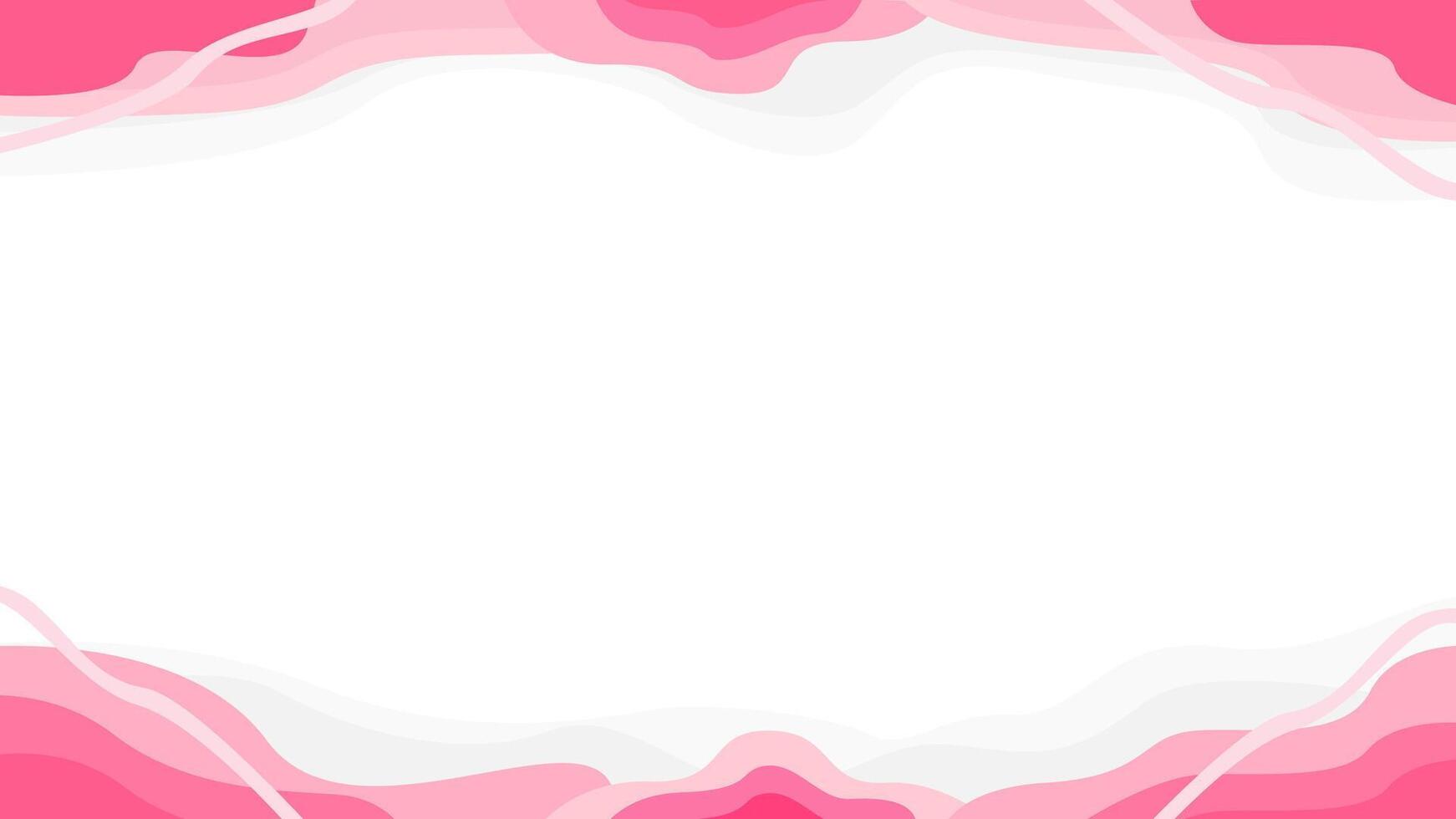 A pink and white background with a white frame vector