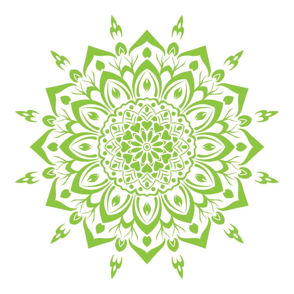 hindi green and white circular design with a circular pattern vector