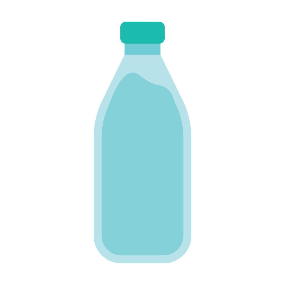 Drinking bottle of mineral water vector