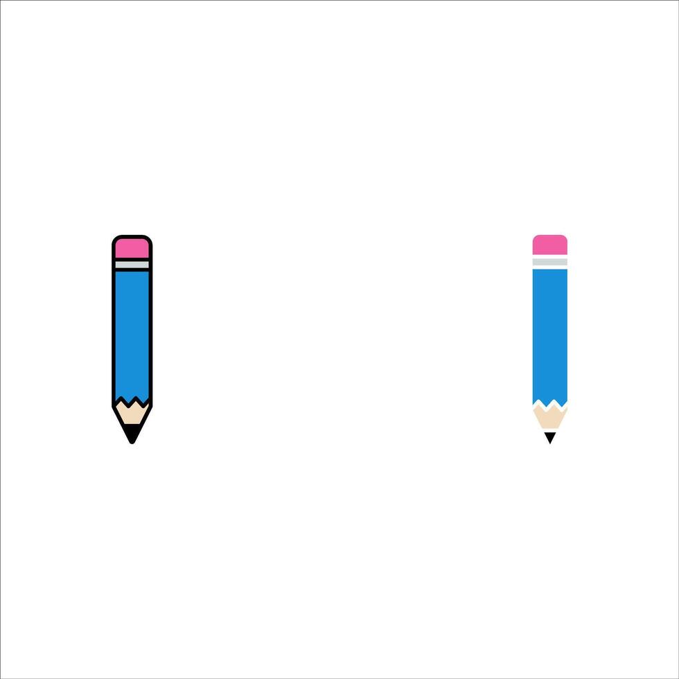 Pencil icon, edit icon set for web, computer and mobile app vector