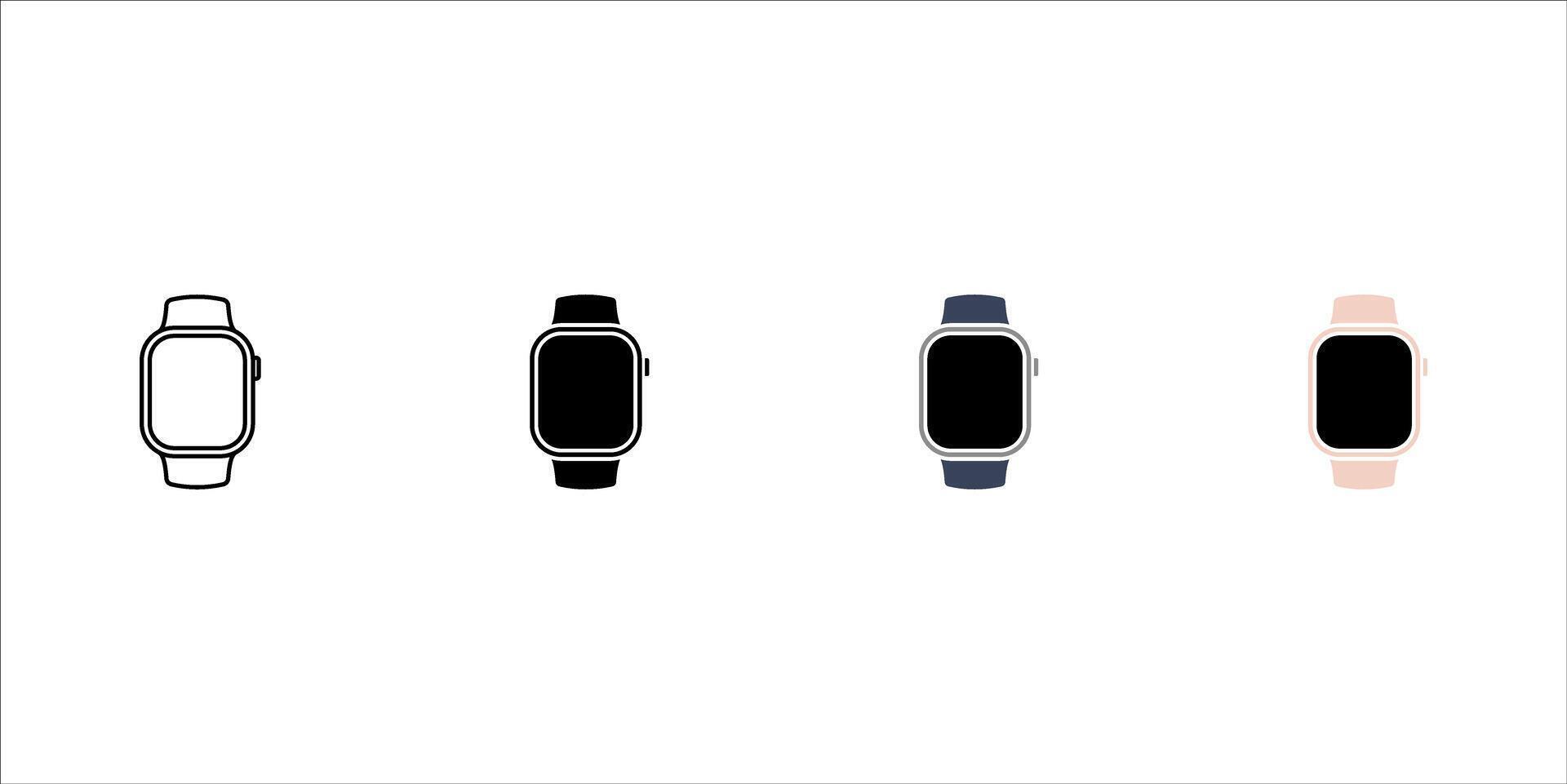 Smart Watch Symbol Icon Illustration vector