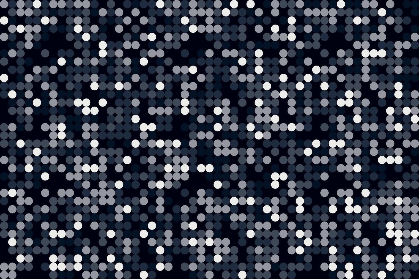 Stylish black and white dotted mosaic texture, great for backgrounds, textiles, and creative projects vector