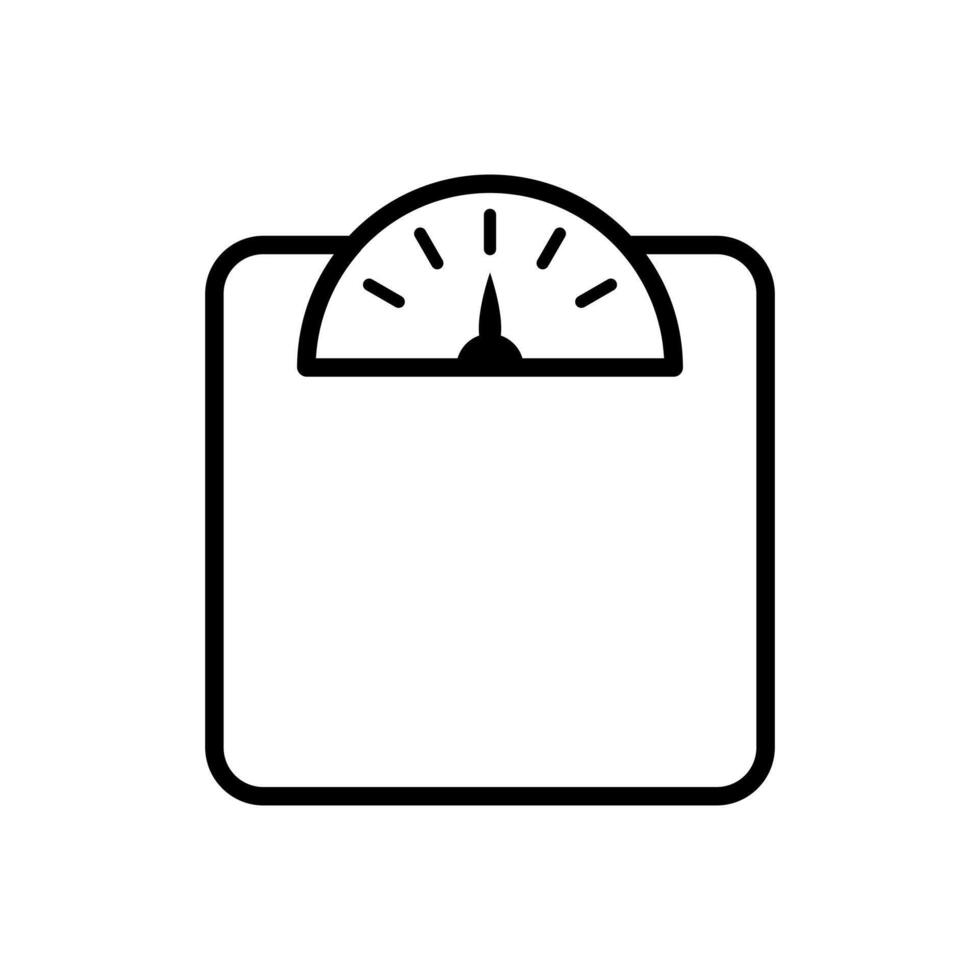 Weight Scale Icon vector