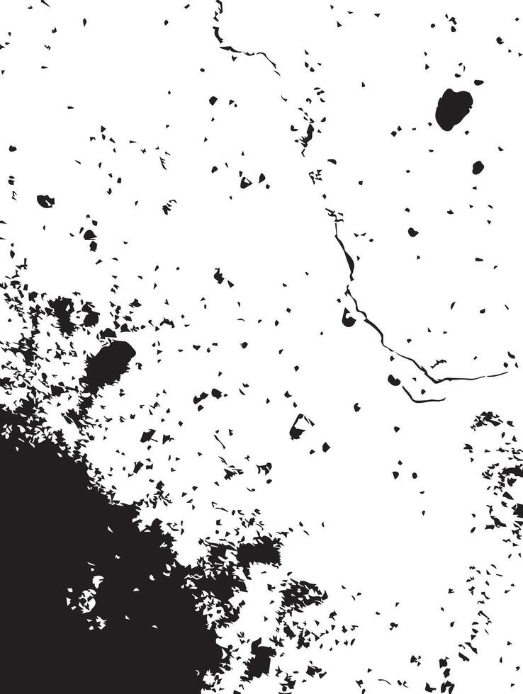 Black and White Ink Splatter Texture Abstract Art Background vector