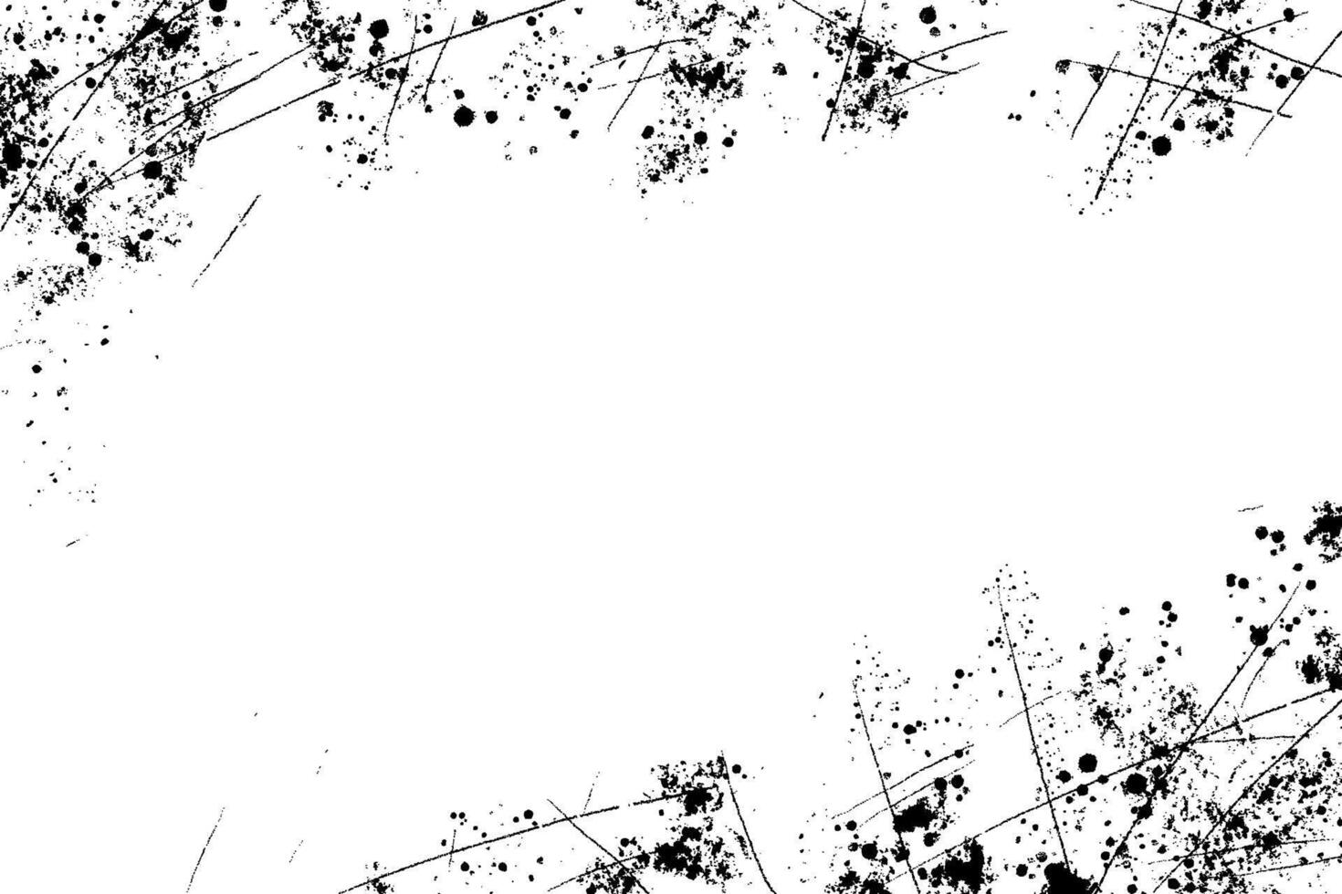 Noise grunge background of black and white texture. Abstract scratched dirty pattern. Monochrome design element. vector