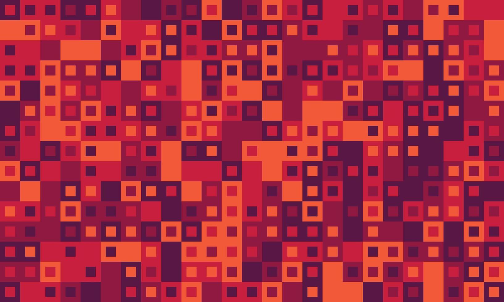 Abstract red and burgundy pixelated mosaic background. Perfect for tech, energy, or design projects needing a vibrant, modern aesthetic. vector