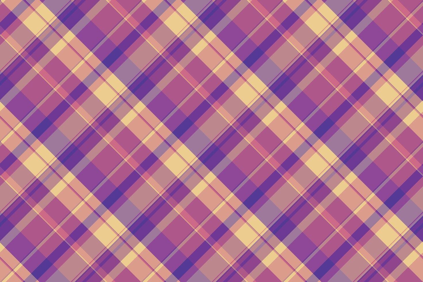Artwork pattern seamless background, detailed tartan fabric check. Top texture plaid textile in pastel and red colors. vector