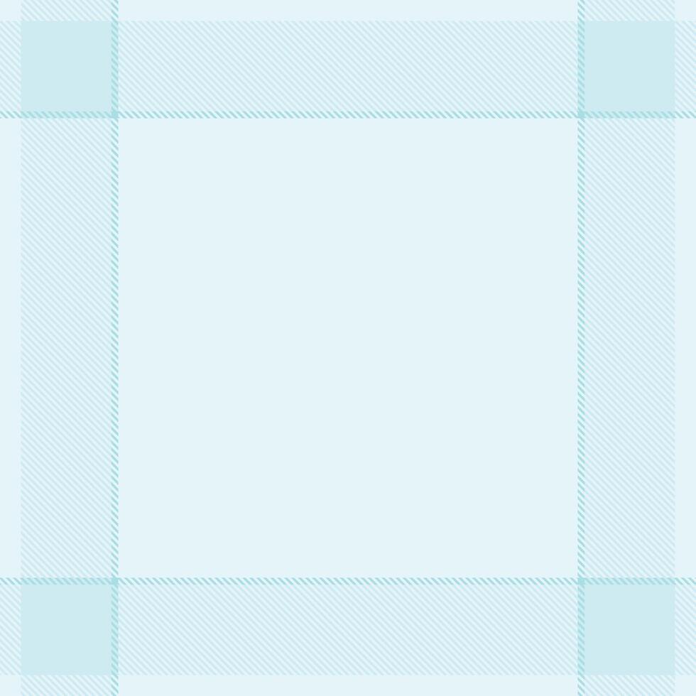Serene light blue plaid pattern, perfect for backgrounds, website design, or stationery. Minimalist design with a subtle texture evokes calmness and sophistication. vector