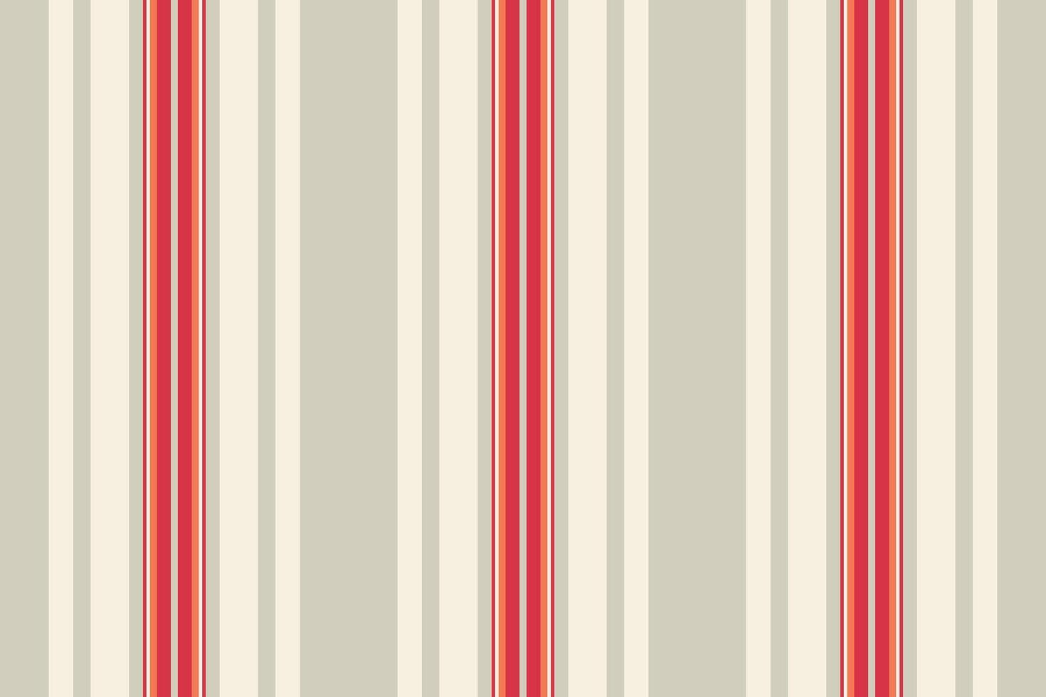 Elegant red and beige vertical stripes pattern. Perfect for textile design, website backgrounds, or stationery. Clean lines and calming color palette create a sophisticated and versatile aesthetic. vector