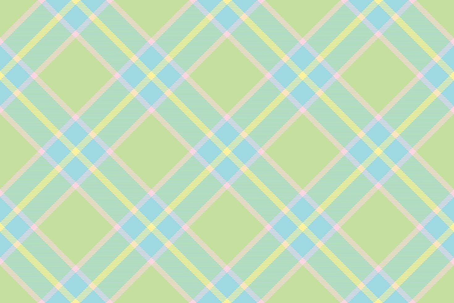 Linear textile background tartan, event texture plaid pattern. Invite seamless fabric check in green and teal colors. vector