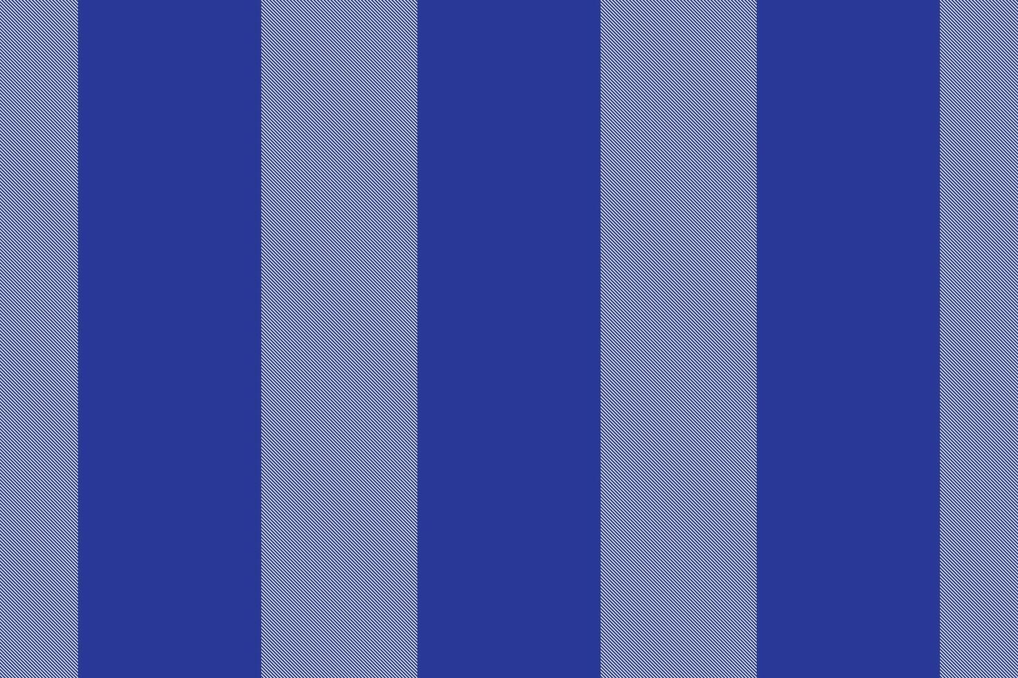 Real fabric background, direct pattern lines vertical. Tradition stripe texture seamless textile in blue and light colors. vector