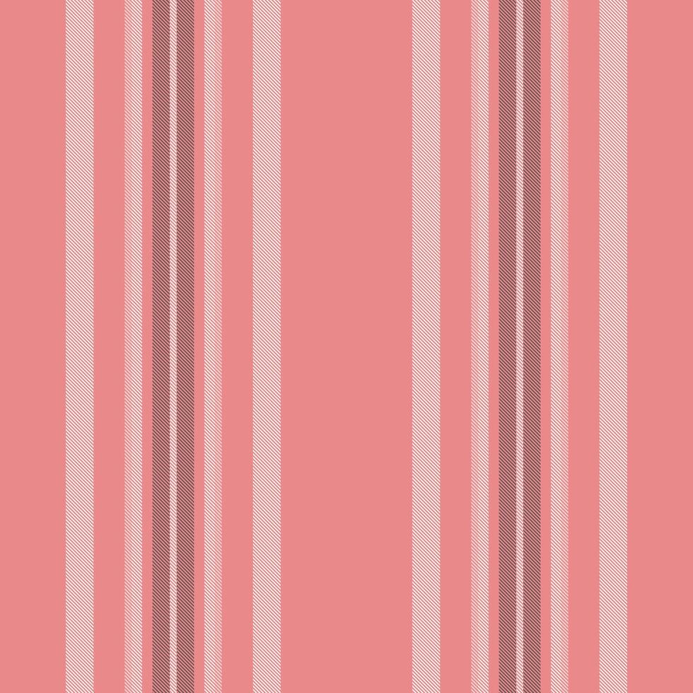 Book seamless background , scratched texture fabric textile. Basic stripe pattern lines vertical in red and white colors. vector