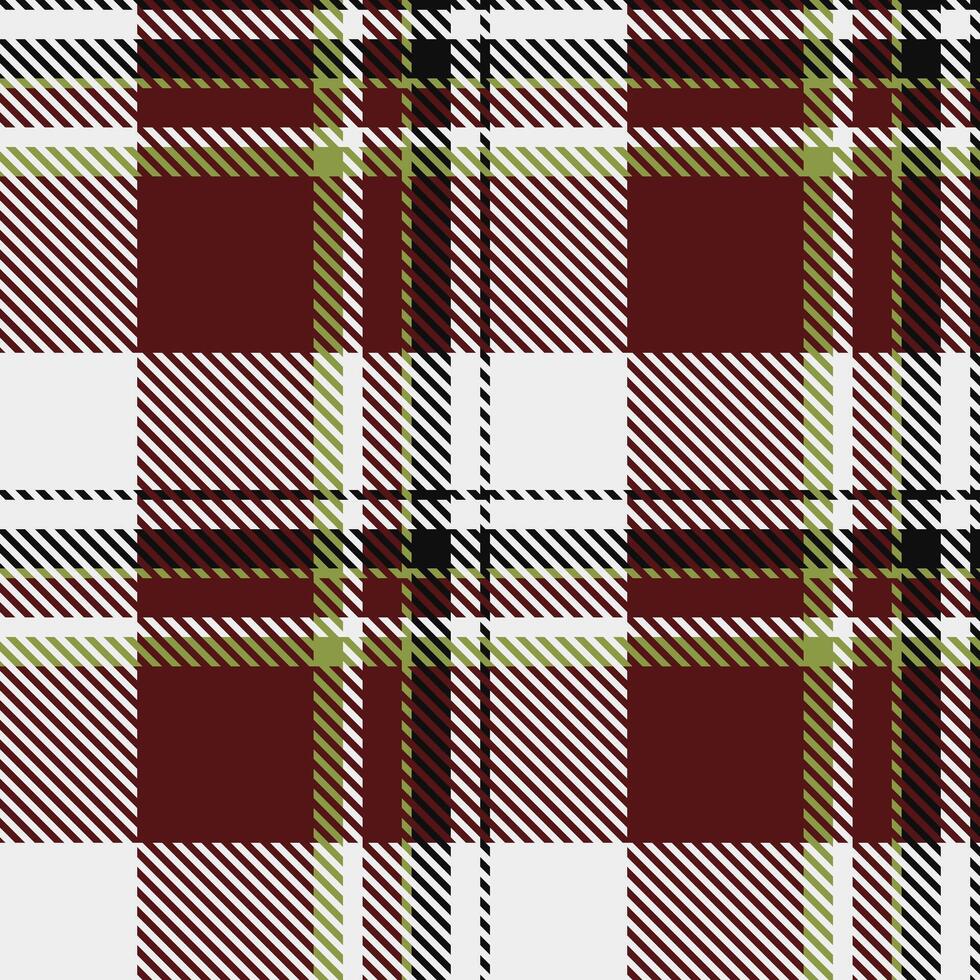 Elegant maroon, white, and olive green plaid pattern. Perfect for textile design, apparel, or website backgrounds. The classic check design offers a sophisticated and timeless aesthetic. vector