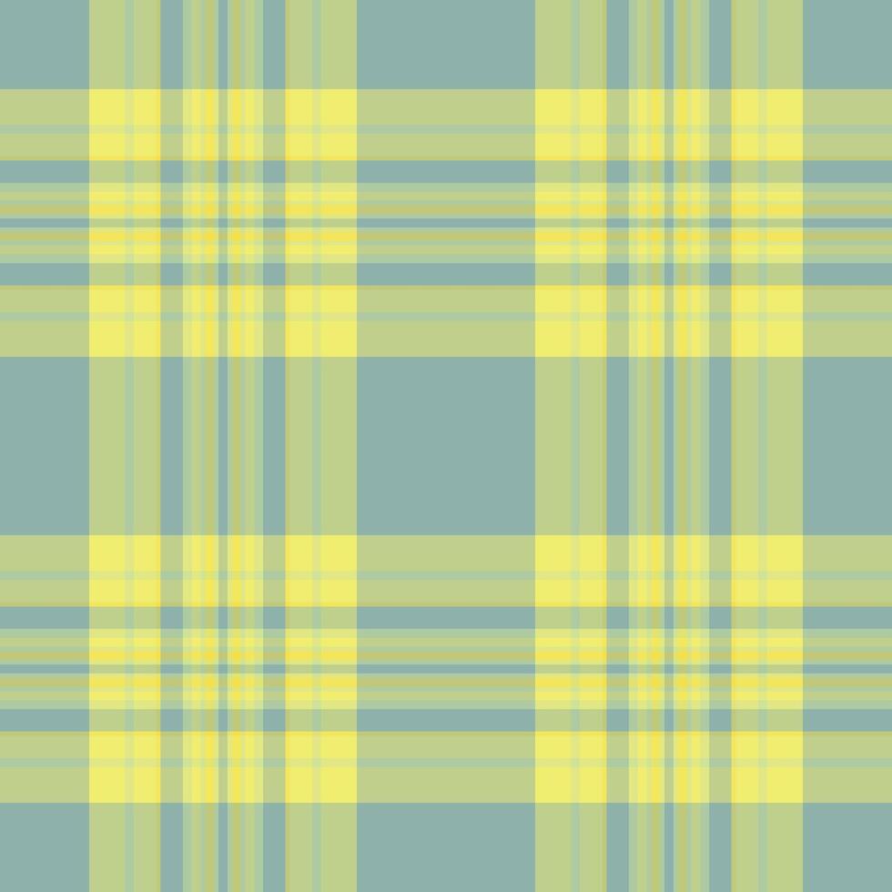 Unique seamless tartan pattern, clan check background. Creative textile texture fabric plaid in lime and pastel colors. vector