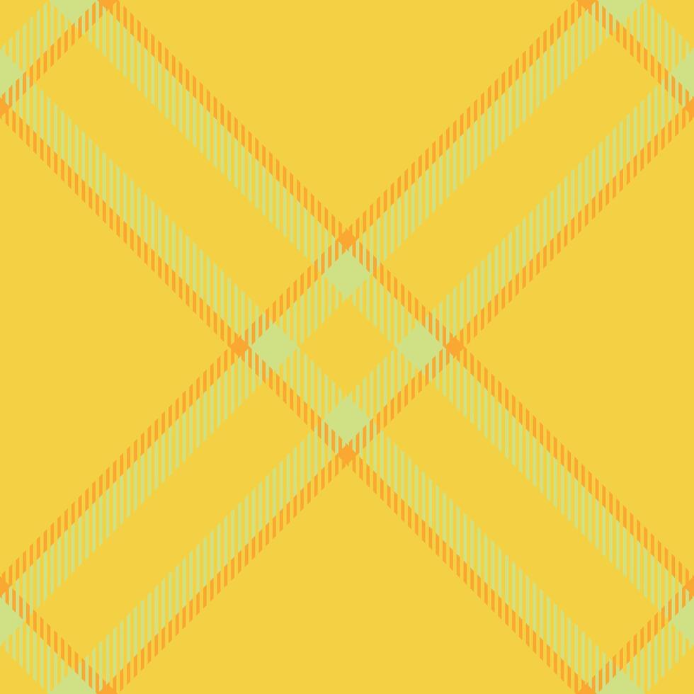 Effect seamless check background, discount fabric tartan . Graphic texture pattern plaid textile in yellow and lime colors. vector