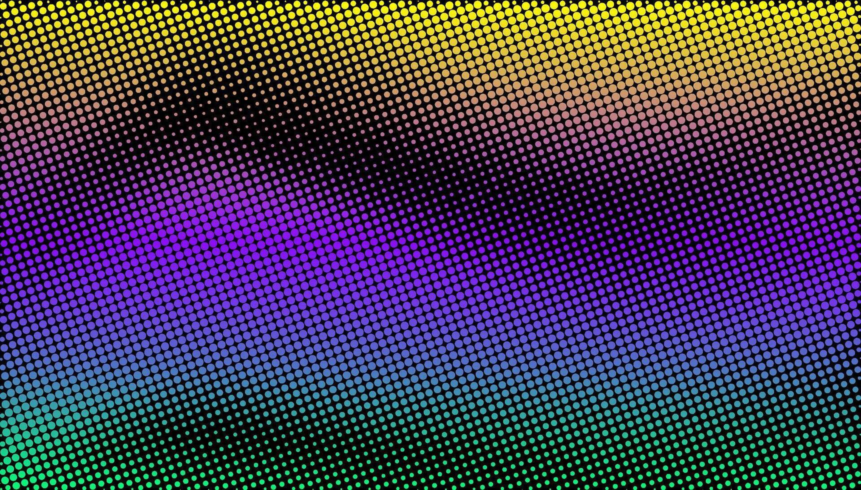 Halftone pattern with a vibrant gradient vector