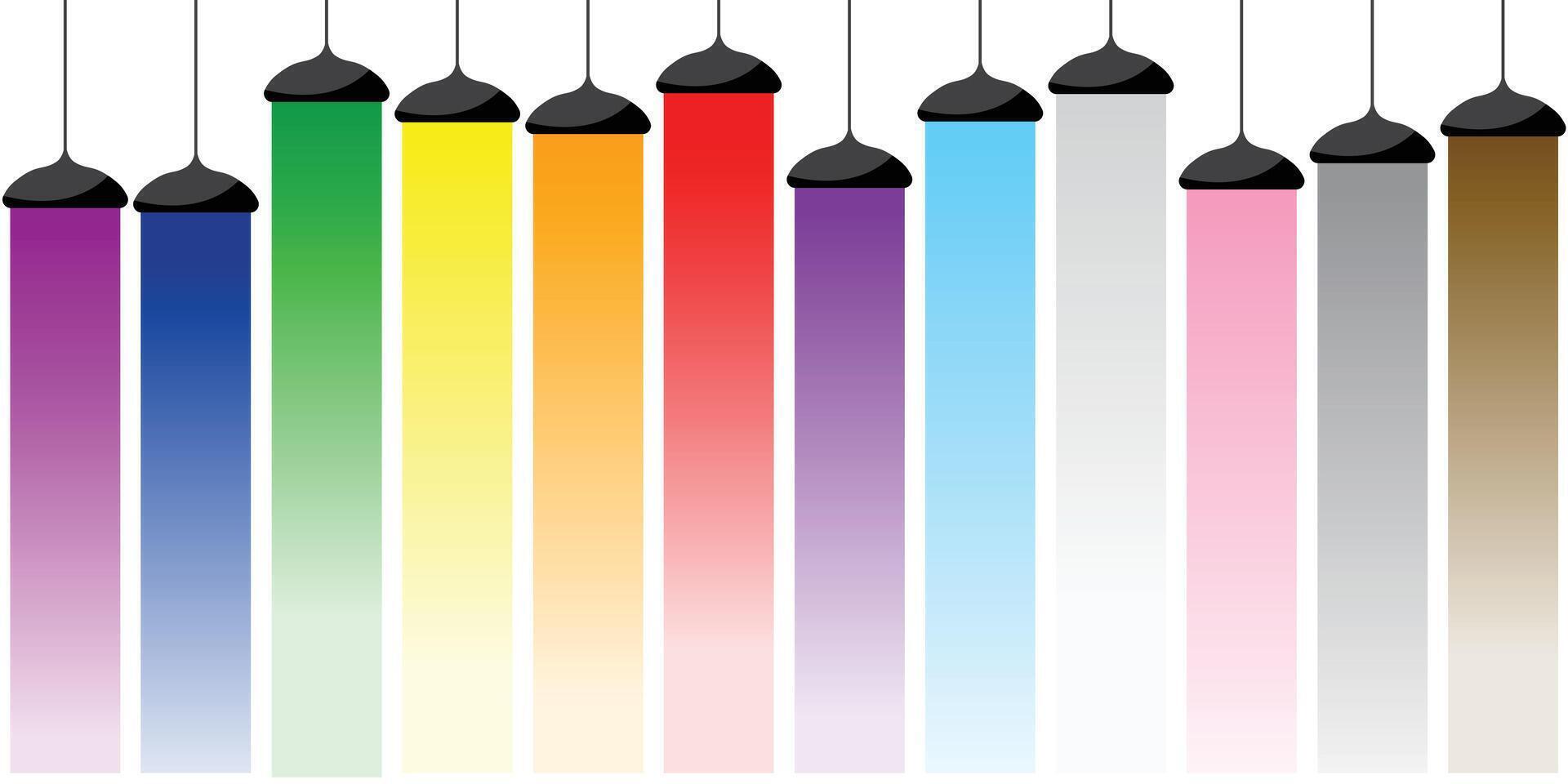 LGBT pride abstract background. background with rainbow colors. Rainbow colored wavy abstract lines. Banner Template for Pride Month vector