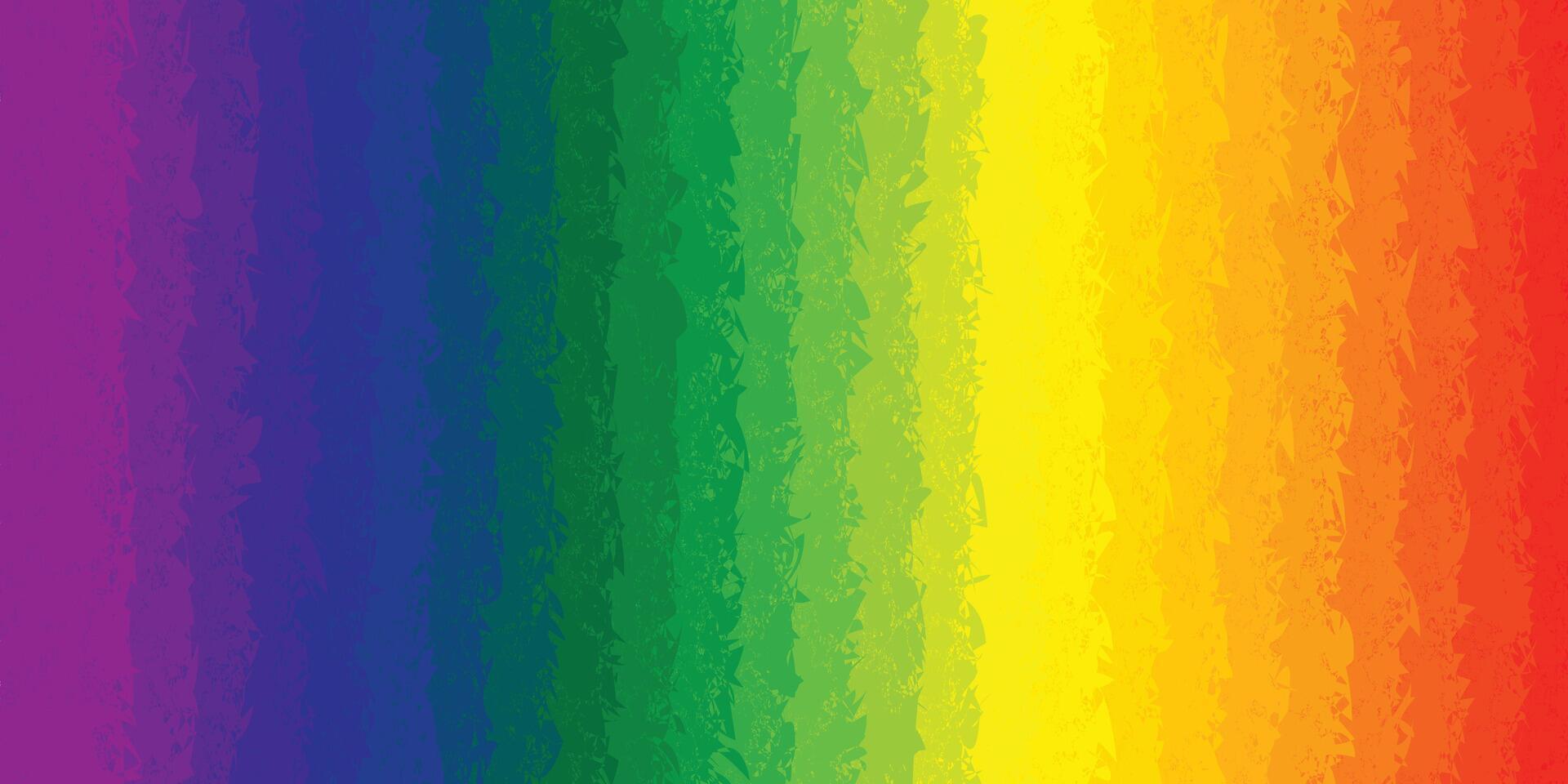 LGBTQ Pride Flag Wave Background Design Element. Pride Rainbow Flag Illustration Isolated Background. Banner Template for Pride vector